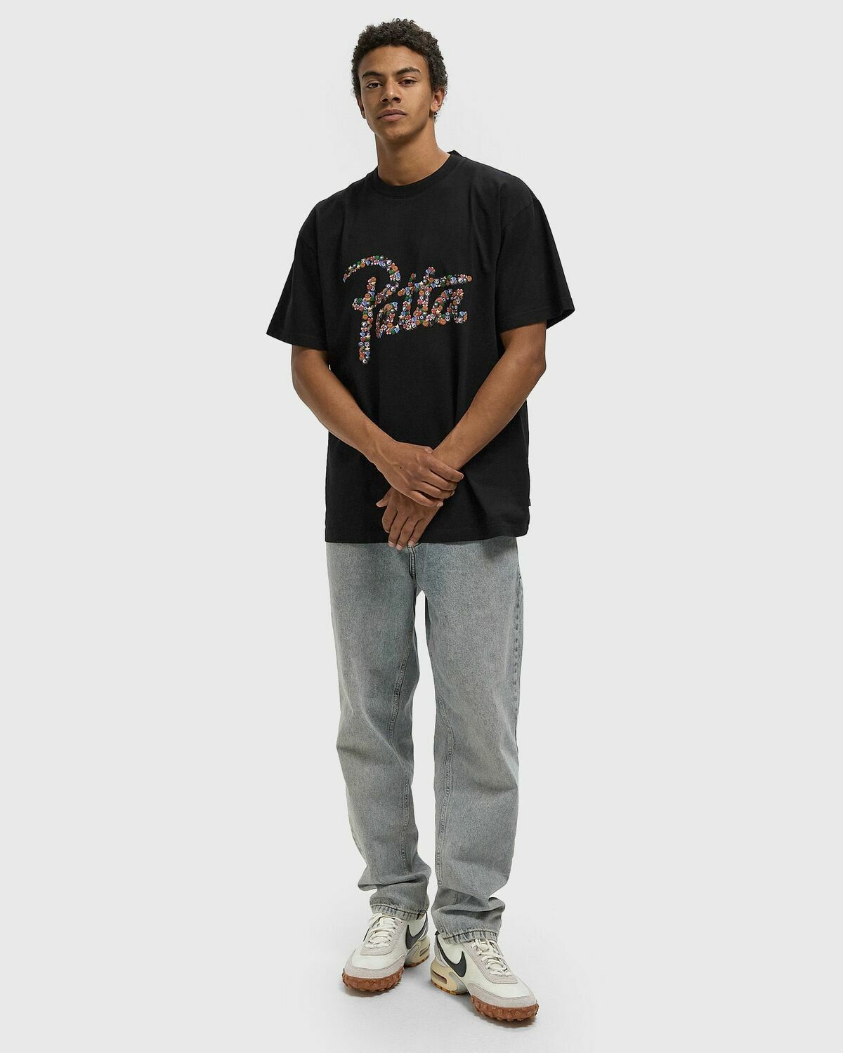 PATTA Vibes Tee Black Mens Shortsleefe