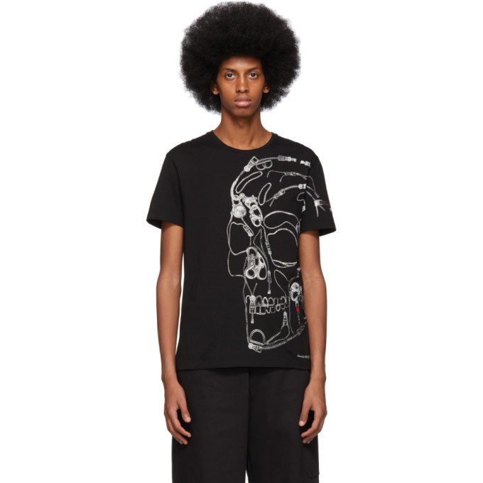 Photo: Alexander McQueen Black Hardware T-Shirt