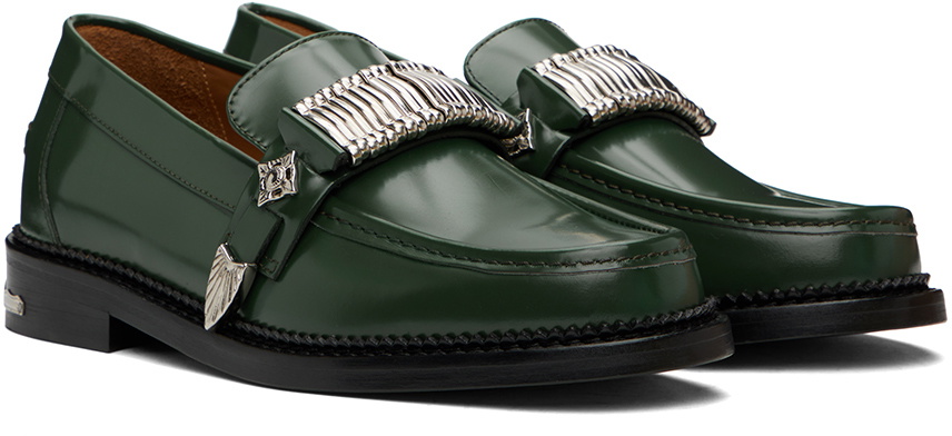 TOGA VIRILIS ローファー 42 TOGA VIRILIS メタルローファー BLACK POLIDO 黒 42 TOGA VIRILIS