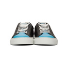 Givenchy Black and Blue Reverse Logo Urban Street Sneakers