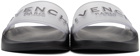 Givenchy Black Logo Flat Slides