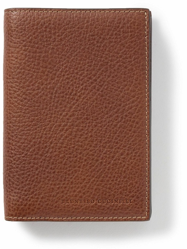 Photo: Brunello Cucinelli - Full-Grain Leather Billfold Wallet