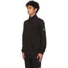 Stone Island Black Half-Zip Sweatshirt