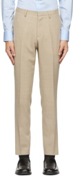 Tiger of Sweden Beige Wool Travel Thodd Trousers