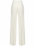 ALBERTA FERRETTI High Rise Envers Satin Wide Pants