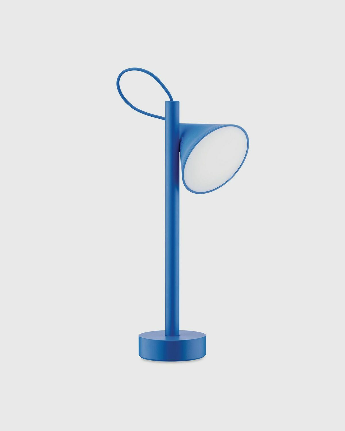 Alessi Tsumiki Tragbare Lampe Daz   Usb Plug Blue Lighting