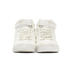 Saint Laurent White Lenny Sneakers