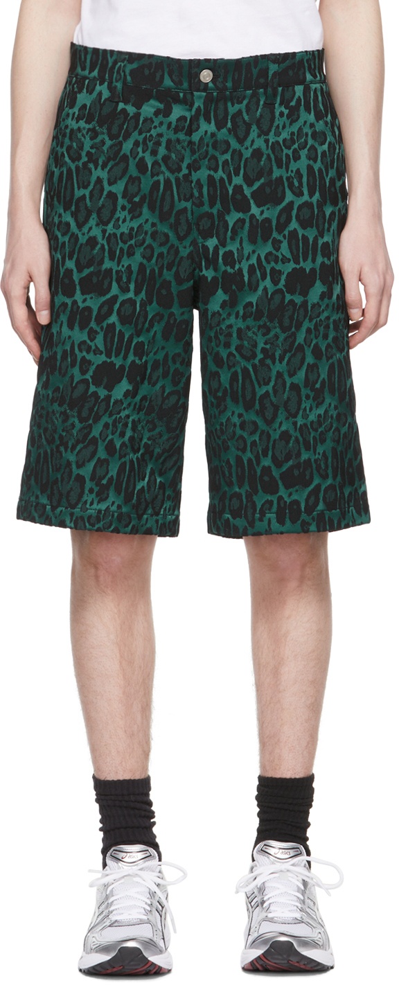 Photo: Andersson Bell Green Polyester Shorts