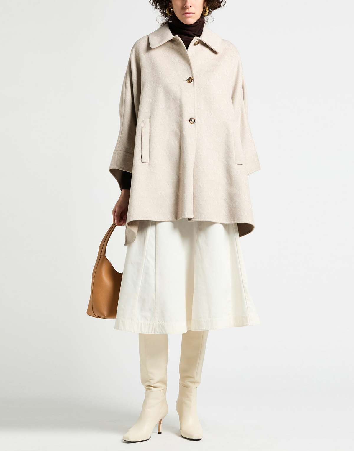 Max Mara Womens Cape in Beige