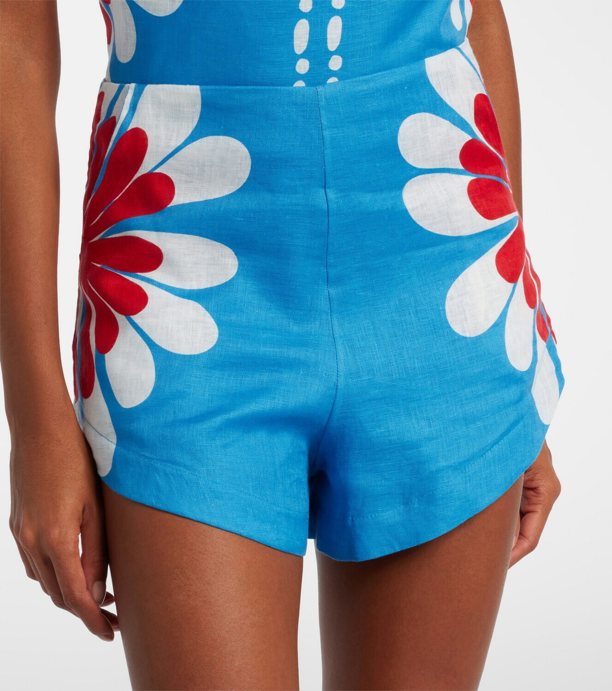 Cala de la Cruz Bahamas linen shorts