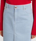 Tod's Cotton midi skirt