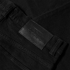 Edwin Men's Universe Cropped Pant in Black Overdyed Worn