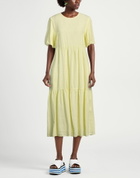 Peserico Womens Midi dress in Yellow