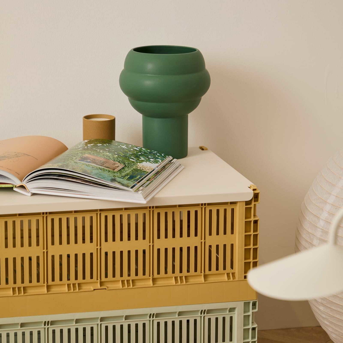 The Conran Shop Tree Vase in Forest Green 