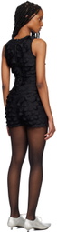 Comme des Garçons Black Scalloped Romper