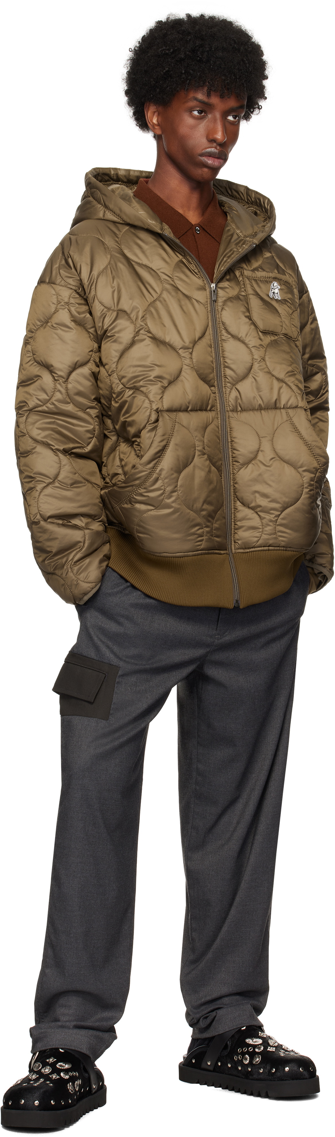 the Shepherd UNDERCOVER Brown US2D4201 Jacket