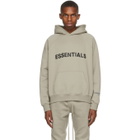 Essentials Khaki Pullover Logo Hoodie