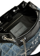 Marc Jacobs The Chain Sack Denim Tote - Blue - One Size