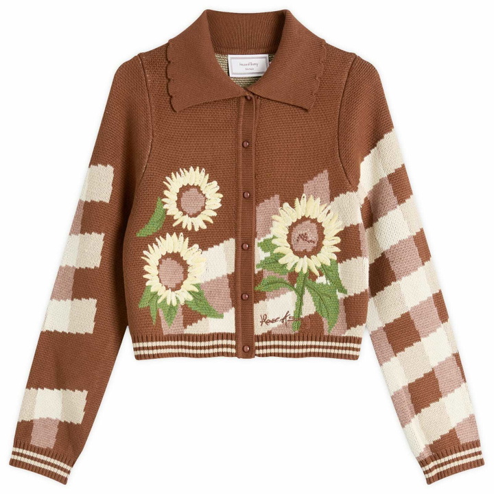 Photo: House Of Sunny Women's Sunflower Tripper Cardigan in Tobacco