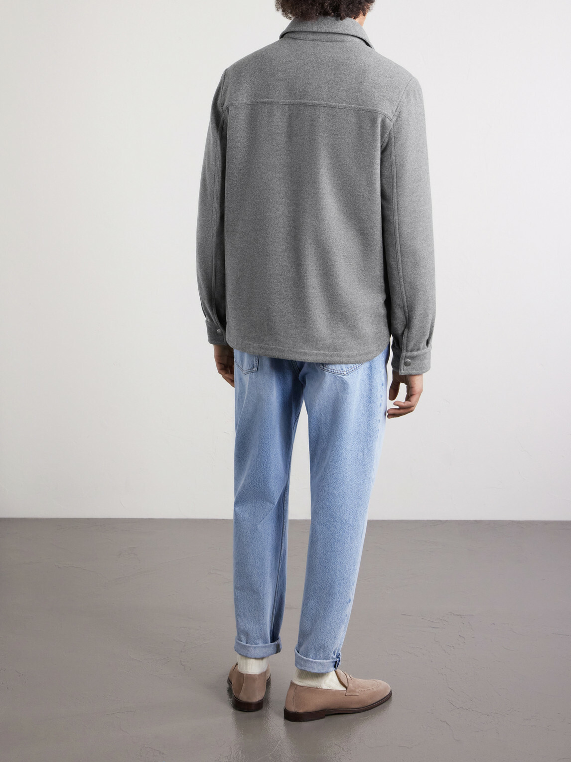 Brunello Cucinelli - Cashmere Overshirt - Gray