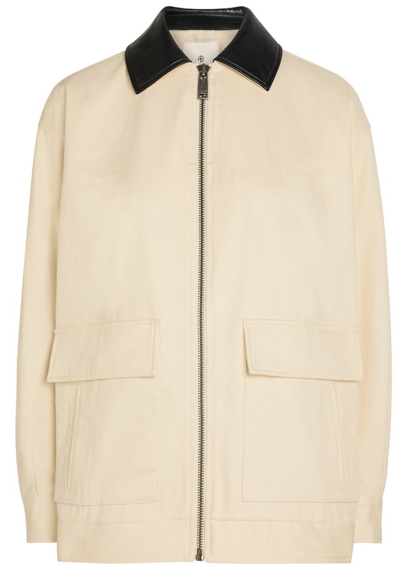 Photo: Anine Bing Holden Twill Jacket Cream