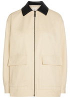 Anine Bing Holden Twill Jacket Cream