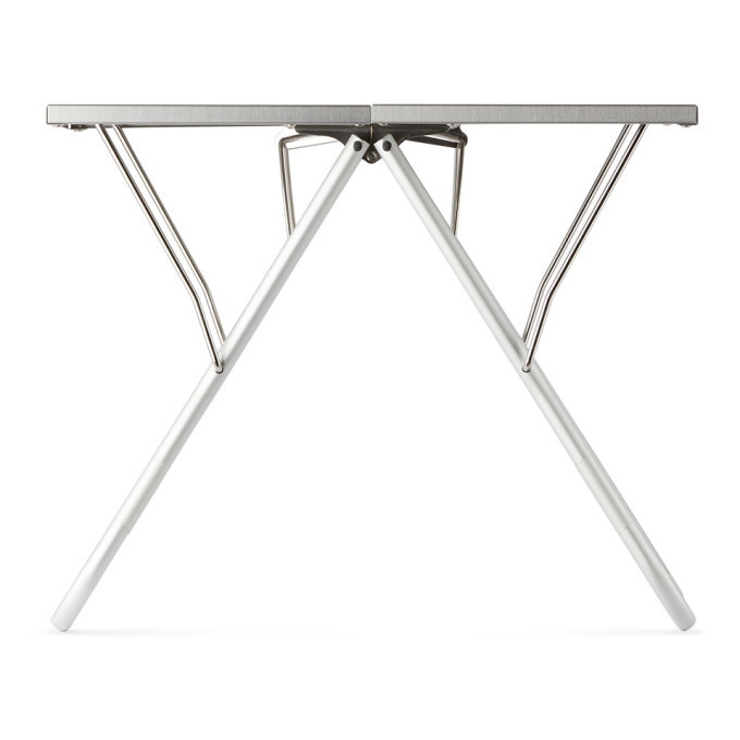 Photo: Snow Peak Silver Stainless Steel My Table