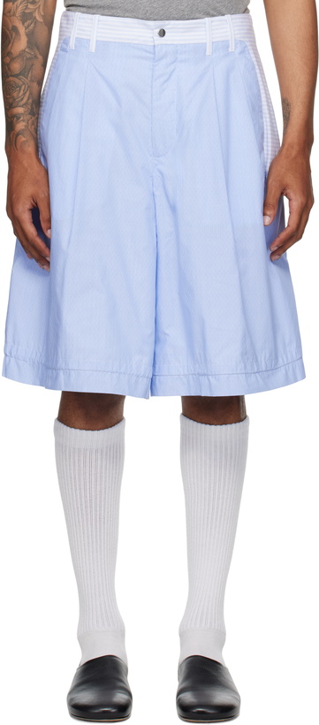 Photo: _J.L - A.L_ Blue Mica Shorts