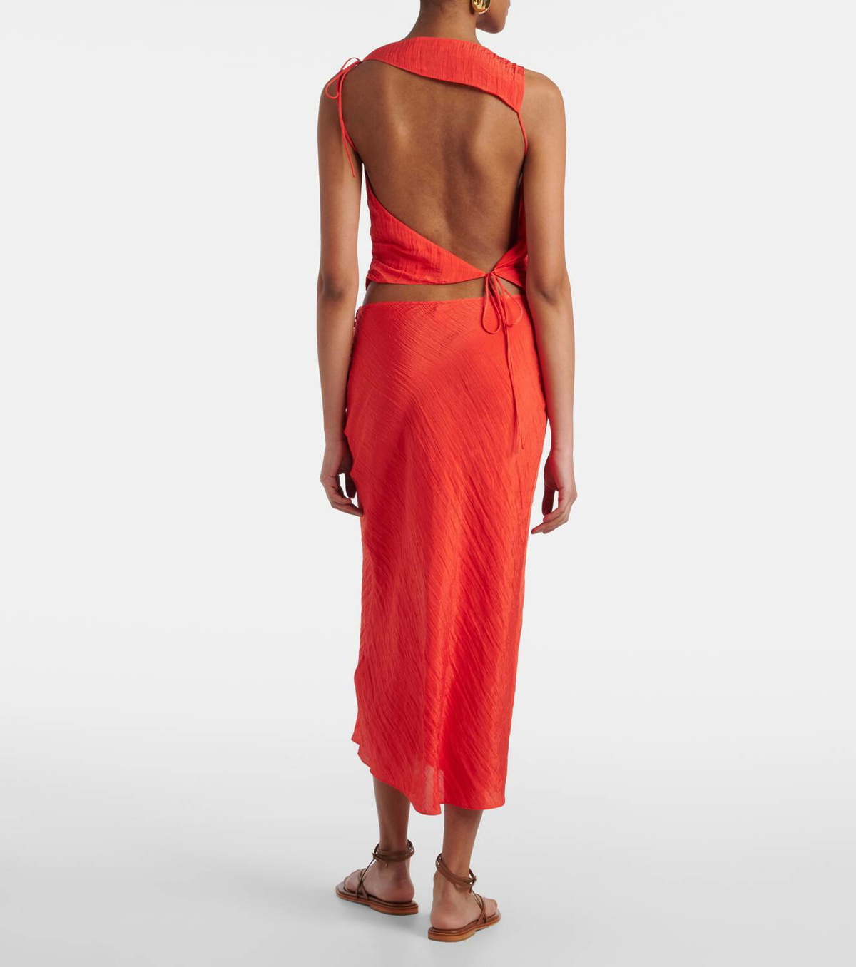 SIR Ligera midi skirt