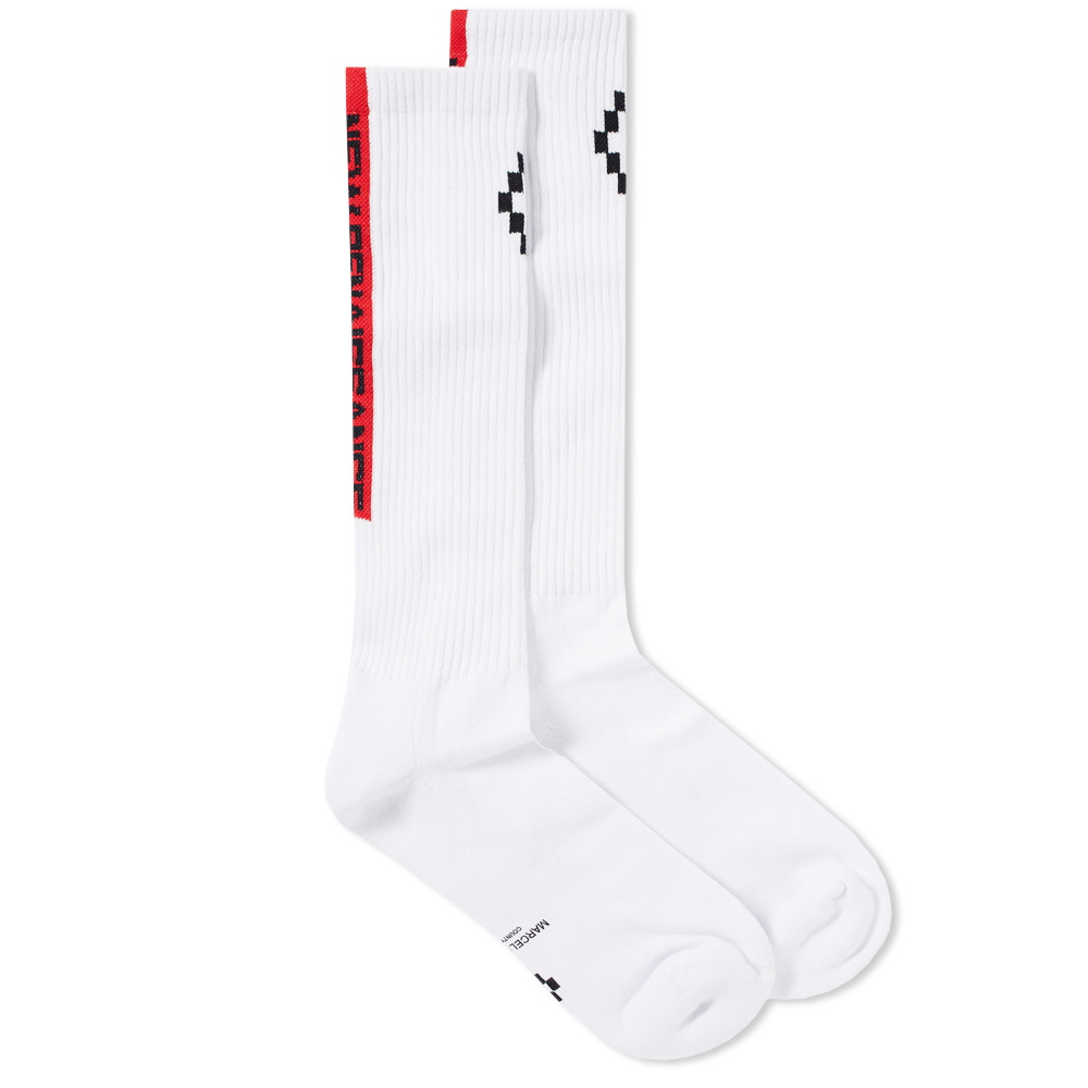 Marcelo Burlon Socks Men Cotton Black