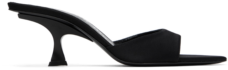 THE ATTICO 'Bes' mules ジアティコ ミュール Silver Bes Mules by The Attico on Sale