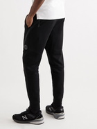 C.P. Company - Tapered Cotton-Jersey Track Pants - Black