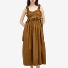 Cecilie Bahnsen Women's Giovanna Dress in Light Brown