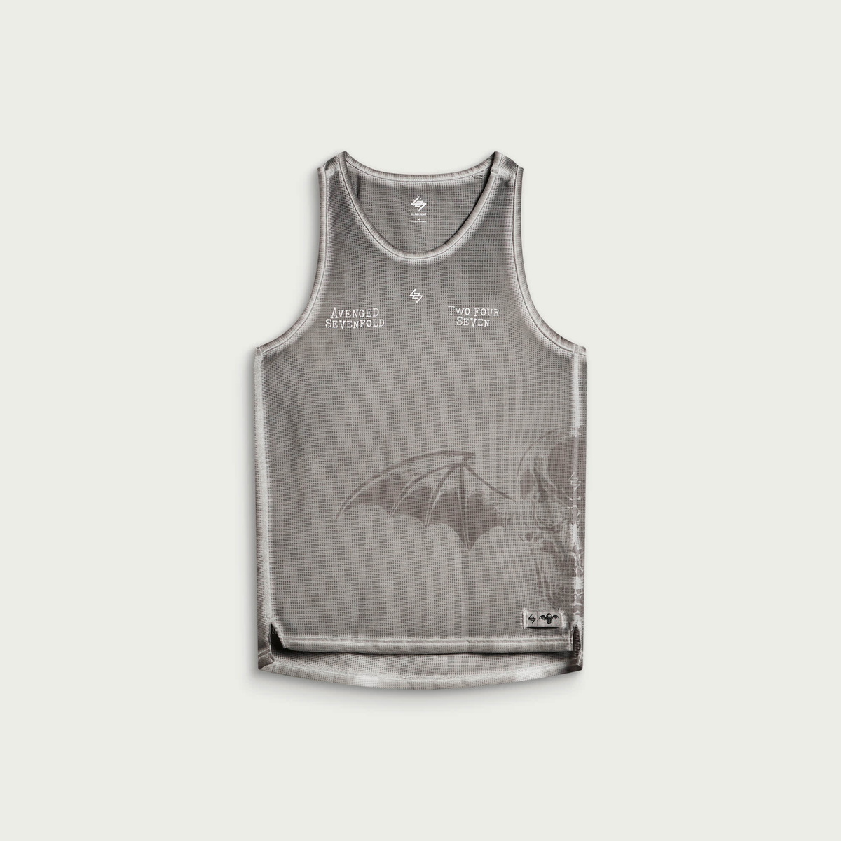 Represent 247 Men's Represent X Avenged Sevenfold Death Bat Singlet in Grey
