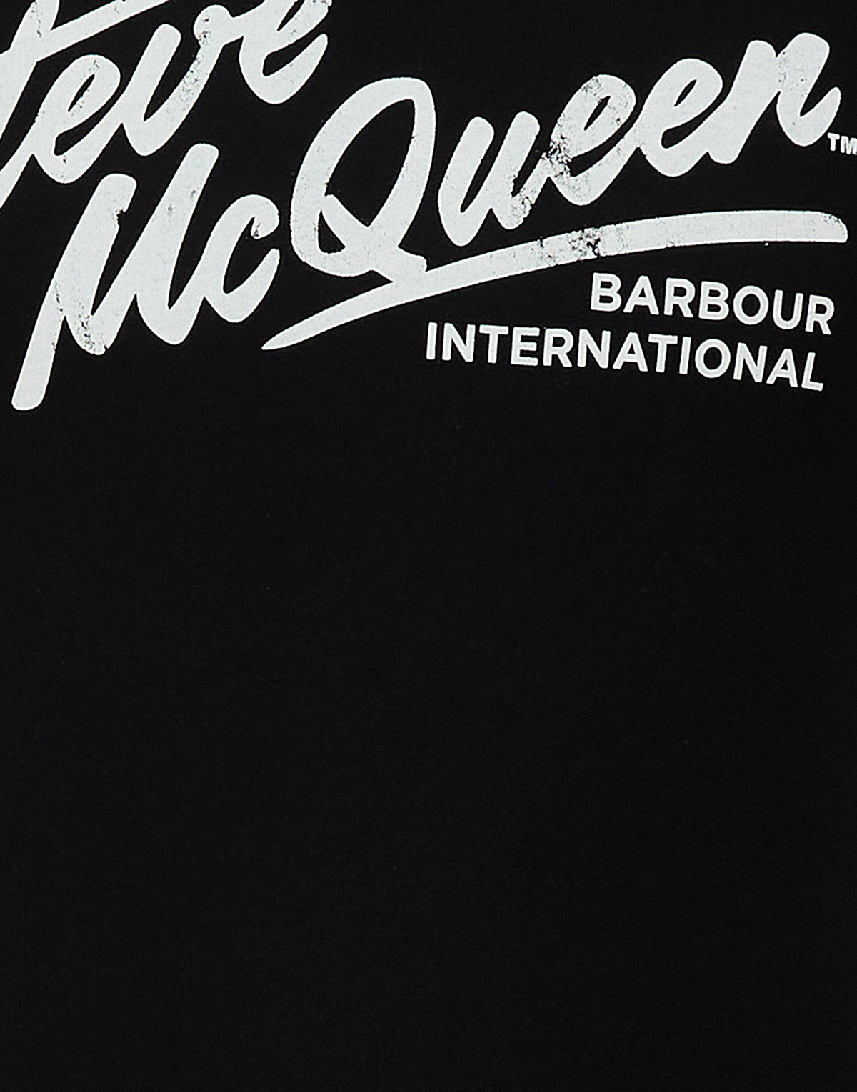 Barbour International Mens T-shirt in Black