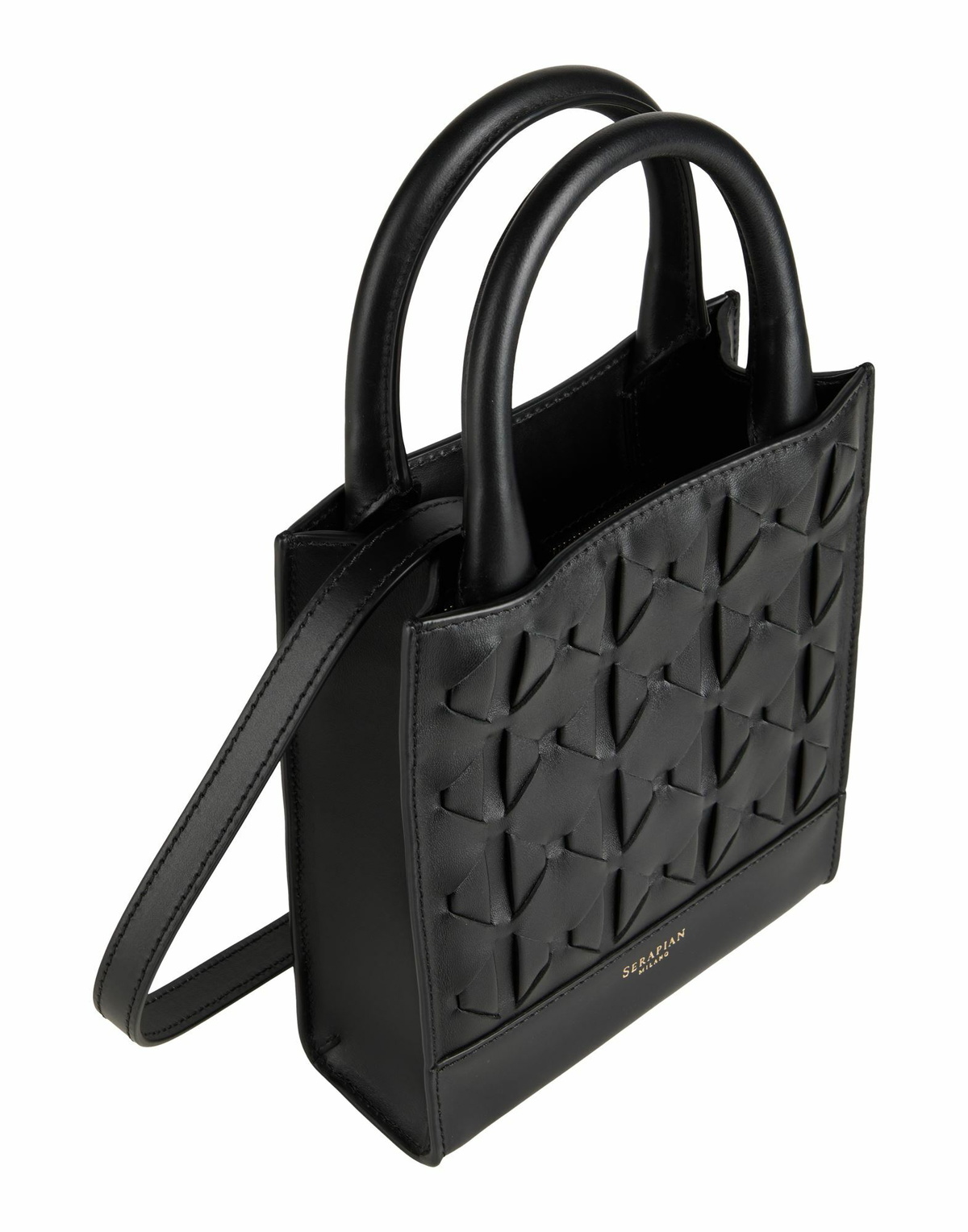 Serapian Womens Handbag in Black