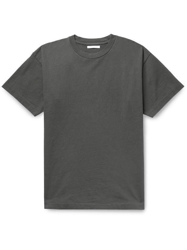 Photo: JOHN ELLIOTT - University Oversized Recycled Cotton-Jersey T-Shirt - Gray - L