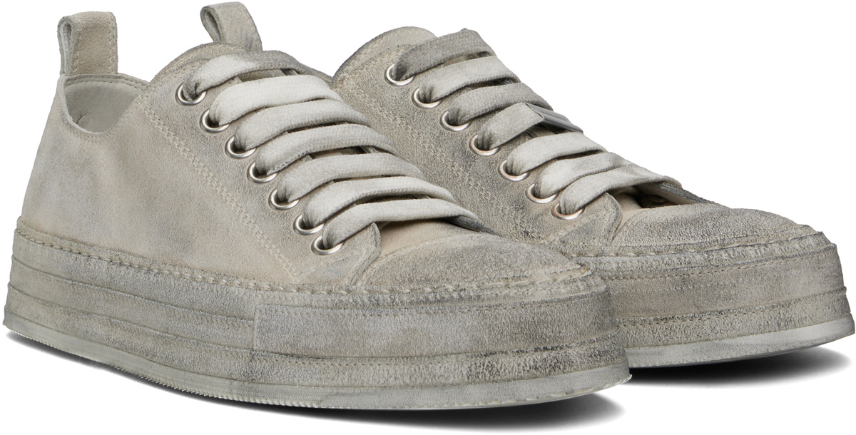 Ann Demeulemeester Gray Nono Low-Top Sneakers