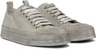 Ann Demeulemeester Gray Nono Low-Top Sneakers