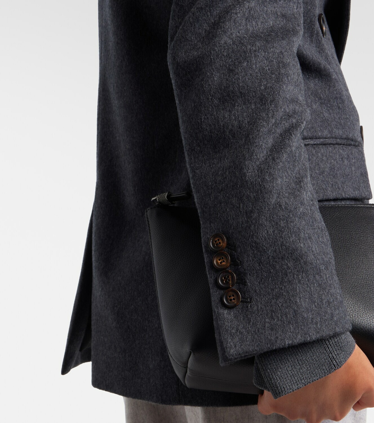 Brunello Cucinelli Double-breasted wool jacket