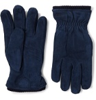 Hestra - Nathan Suede Gloves - Blue