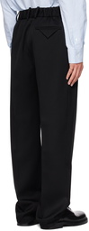 Bottega Veneta Black Elasticized Trousers