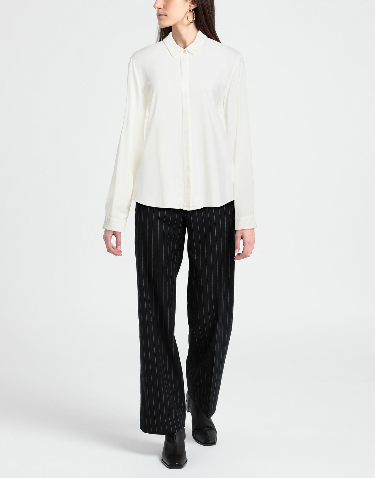 Alessia Santi Womens Shirt Ivory