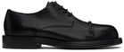 Ann Demeulemeester Black Dex Pintuck Derbys