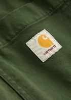 Carhartt Wip Floyd Stretch-cotton Shorts Dark Green