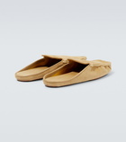 Auralee - Suede moccasin slippers