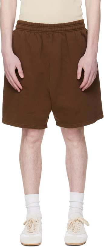 Photo: Entire Studios Brown Standard Sweat Shorts