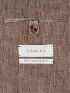 Caruso - Linen Suit Jacket - Brown