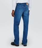 Ami Paris Bleached mid-rise straight jeans