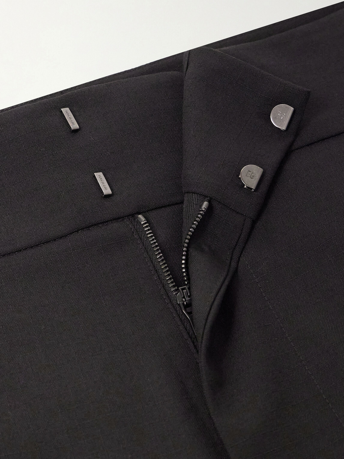 Fear of God - Straight-Leg Wool-Ripstop Trousers - Black